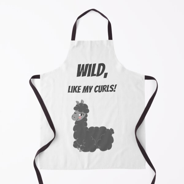 Item preview, Wild Like My Curls (Alpaca) designed and sold by ApparelByGriph.