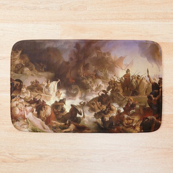Item preview, Battle of Salamis painting designed and sold by ClassicalGreece.