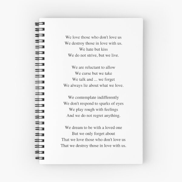 Item preview, Sad Love Wisdom Quotes Verse About Love designed and sold by Yurii Novosad.