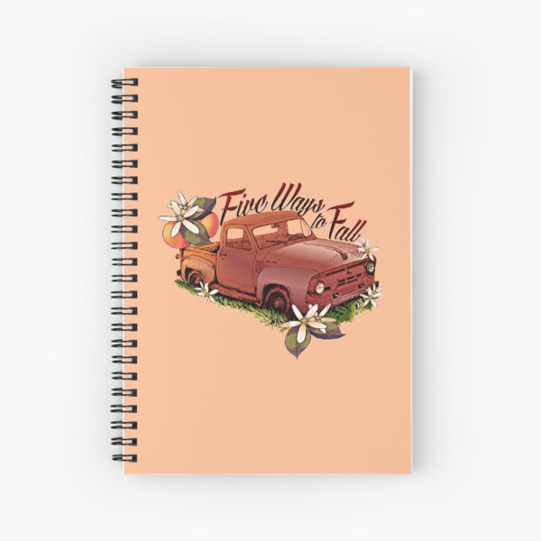 Orange Truck Spiral Notebook