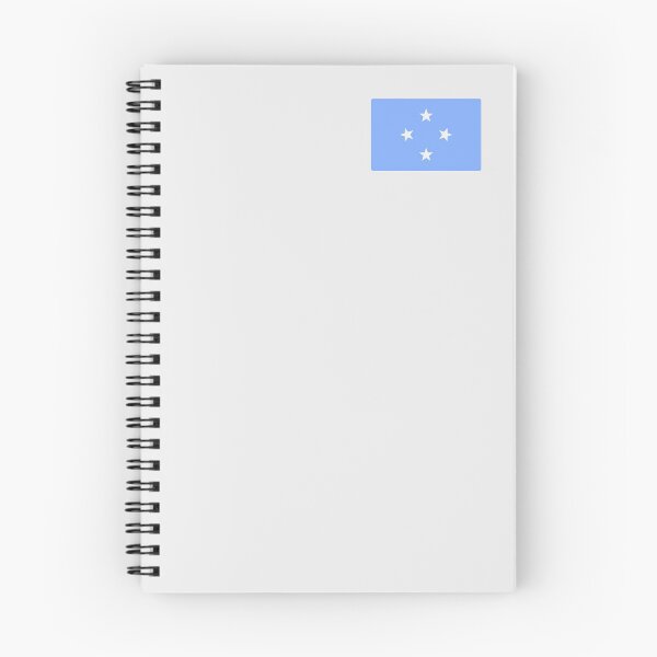 Item preview, SIMPLE MICRONESIA FLAG WHITE designed and sold by Just Simple And Awesome.