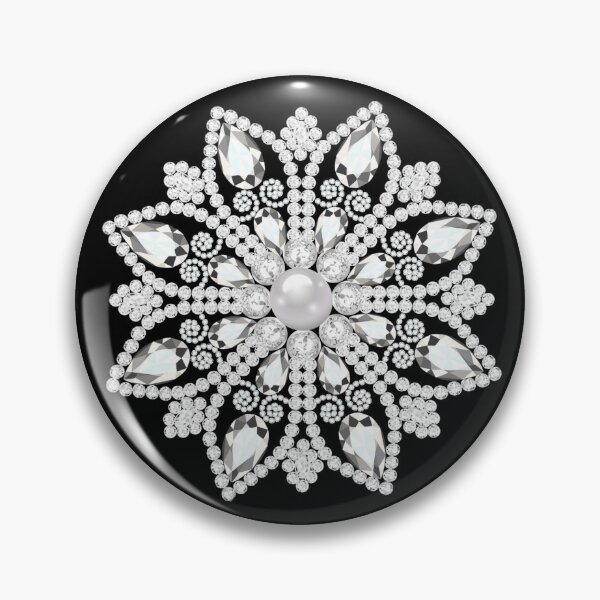 Item preview, Precious Stones Floral Mandala designed and sold by Tonia Henry.