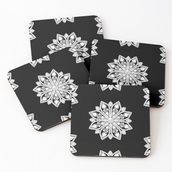 Item preview, Precious Stones Floral Mandala designed and sold by Tonia Henry.