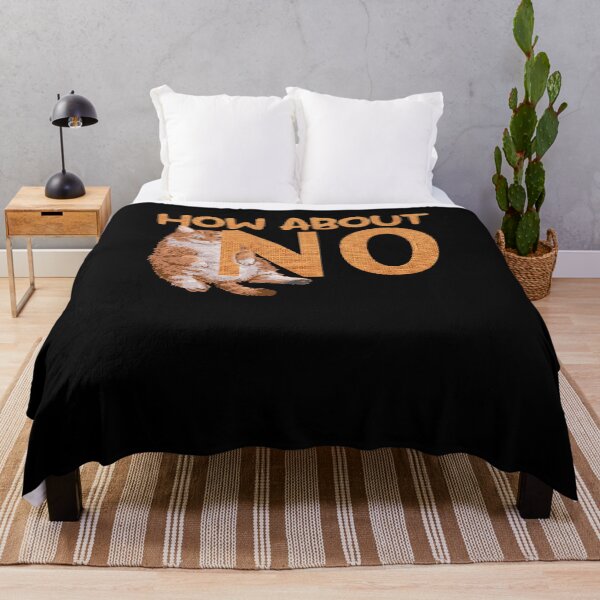 Item preview, How About No Funny Cat designed and sold by BLake77777.