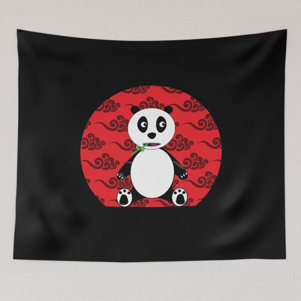 Item preview, Panda Chinese Clouds designed and sold by Mathew Graphic.