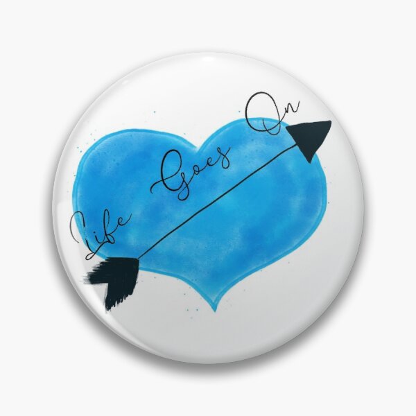 BTS Life Goes On Pin