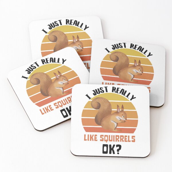 Item preview, I just really like squirrels OK funny chipmunk designed and sold by OneTimeEngineer.
