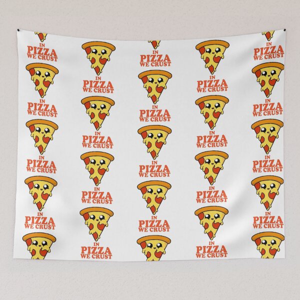 Item preview, Cute Cartoon Pizza | In Pizza We Crust designed and sold by cookingwithten.