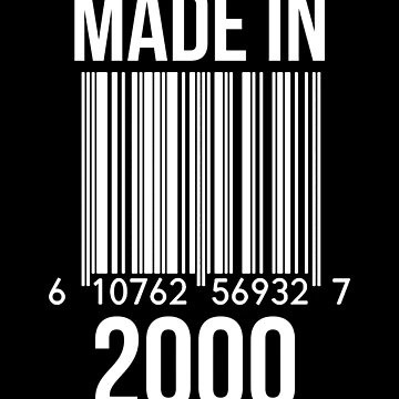 Artwork thumbnail, Made In 2000 by RandomStuffShop