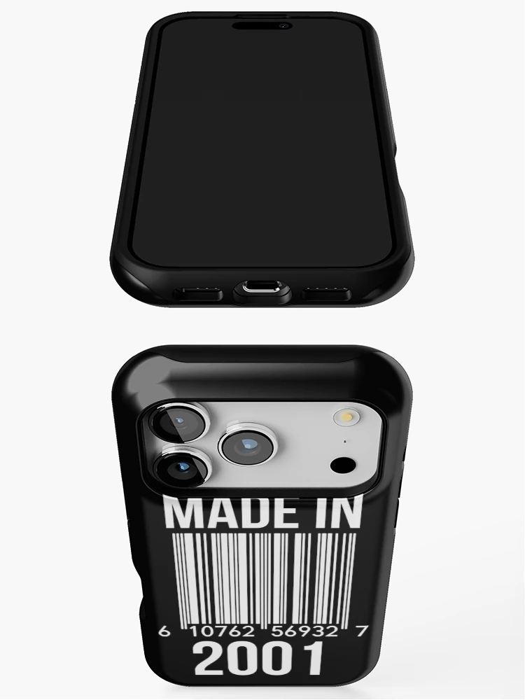 Thumbnail 3 of 4, iPhone Case, Made In 2001 designed and sold by RandomStuffShop.