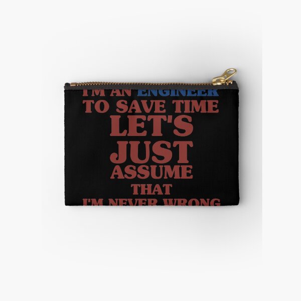 Item preview,  I'm An Engineer to save time Funny Quote designed and sold by thiag-o.