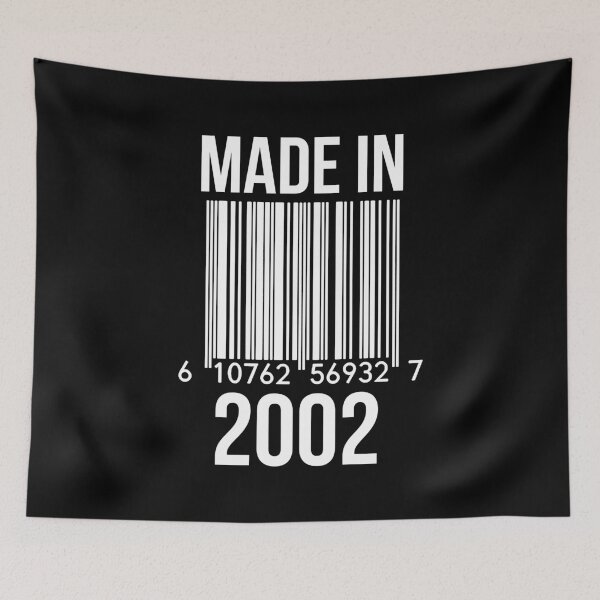 Item preview, Made In 2002 designed and sold by RandomStuffShop.