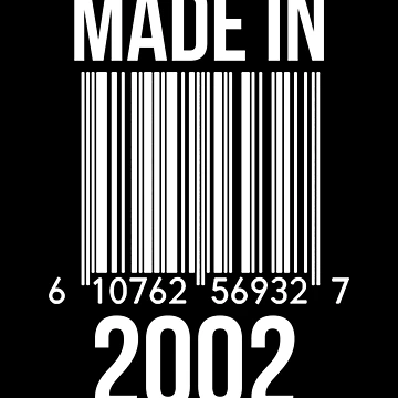 Artwork thumbnail, Made In 2002 by RandomStuffShop