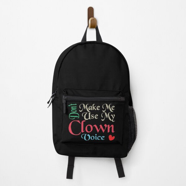 Item preview, Don't Make Me Use My Clown Voice, Cute Funny Gift Idea For Clowns designed and sold by awesomedraw.