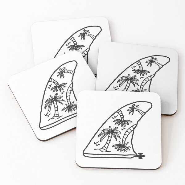 Item preview, Surfing Palma tree surf Bali fin  designed and sold by Tropical Blood.