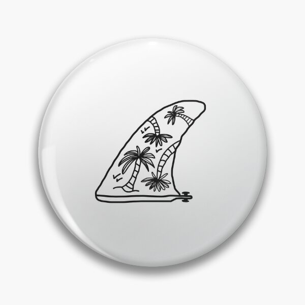Item preview, Surfing Palma tree surf Bali fin  designed and sold by Tropical Blood.