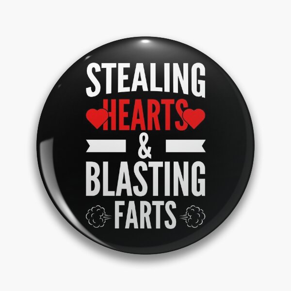 Item preview, Stealing Hearts & Blasting Farts Design designed and sold by Joxxio.