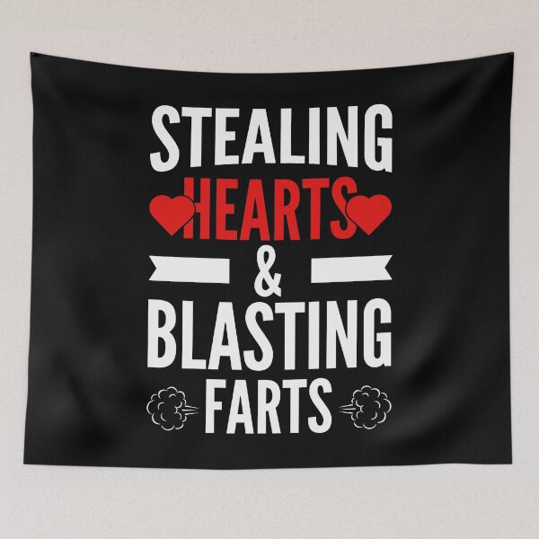 Item preview, Stealing Hearts & Blasting Farts Design designed and sold by Joxxio.