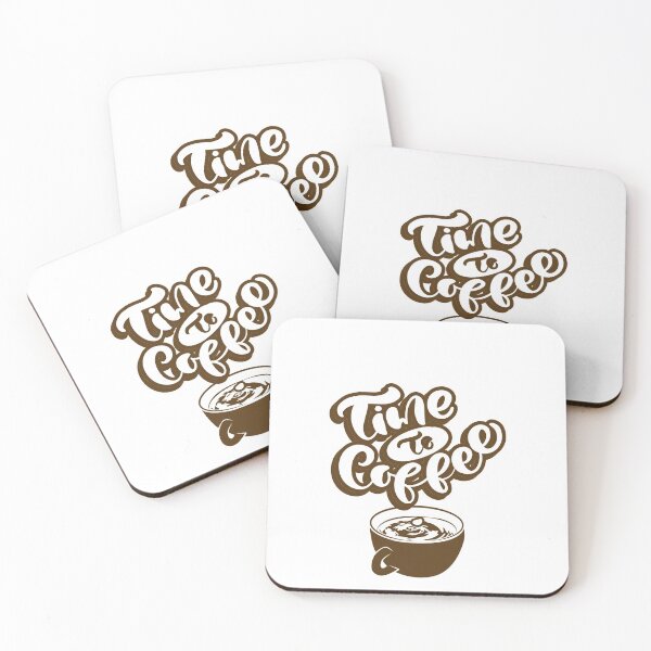 Item preview, time to coffee designed and sold by LidaRayArt.