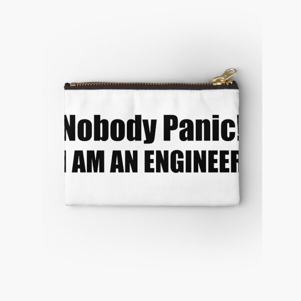 Item preview, Nobody panic i am an engineer designed and sold by PixelCookieDsgn.