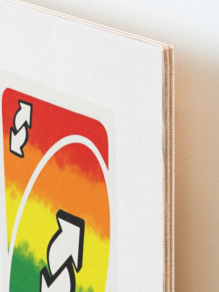 Gay Pride Uno Reverse Card Sticker for Sale by MlemingFox101