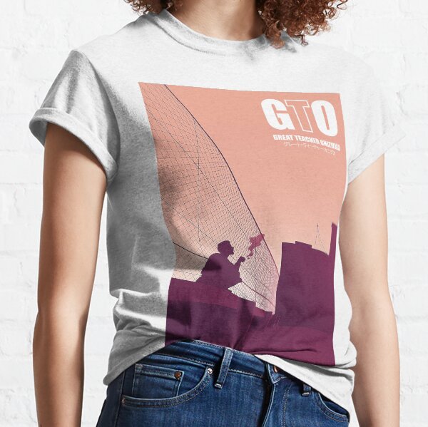 4K Onizuka fumant une cigarette T-shirt classique