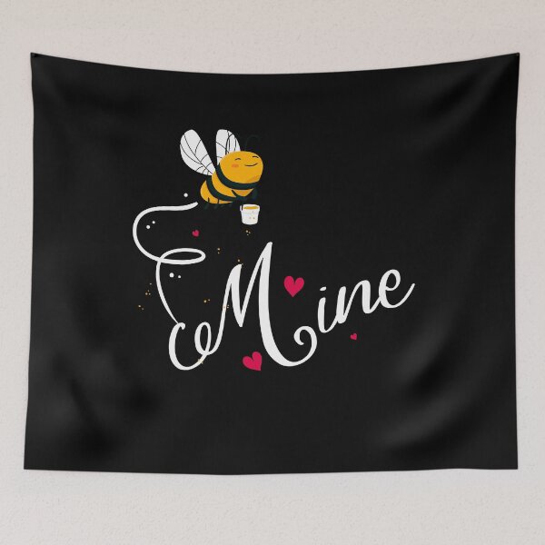 Item preview, Be Mine - Bee Valentines Gift Design designed and sold by Joxxio.