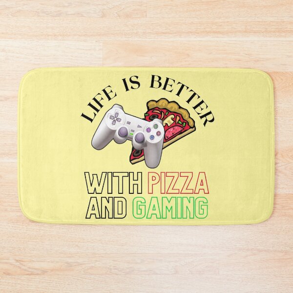 Item preview, Life Is Better With Pizza And Gaming designed and sold by TeesFashion.