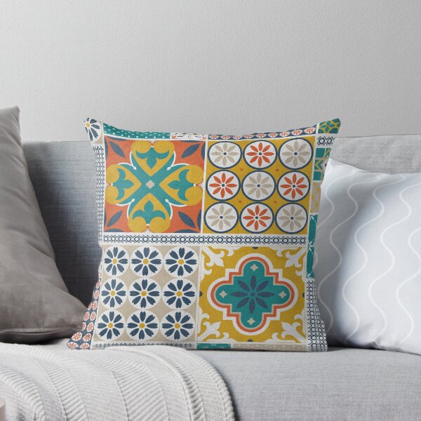 Item preview, Alhambra Tiles multicolor designed and sold by Delinda Graphic Studio.