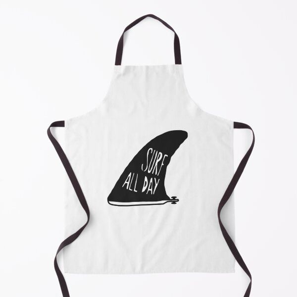Item preview, Surf surfing surf all day quotes fin designed and sold by Tropical Blood.