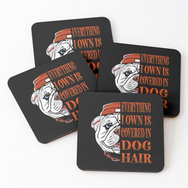 Artikelvorschau, Alles, was ich besitze, ist mit Hundehaar bedeckt. Essential Classic Sticker And Shirt Design entworfen und verkauft von Glike.