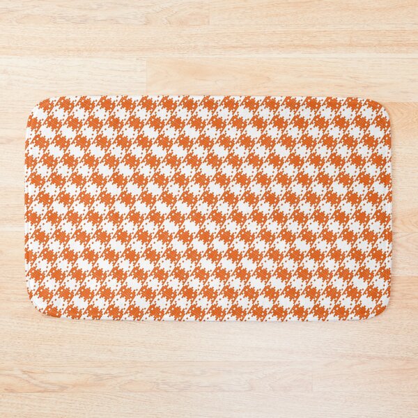 Item preview, Space Invader Dogtooth Pattern Orange designed and sold by Quooki.