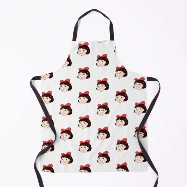 Item preview, Kiki Cute Anime Girl With Red Bow designed and sold by M3G4MERCH.