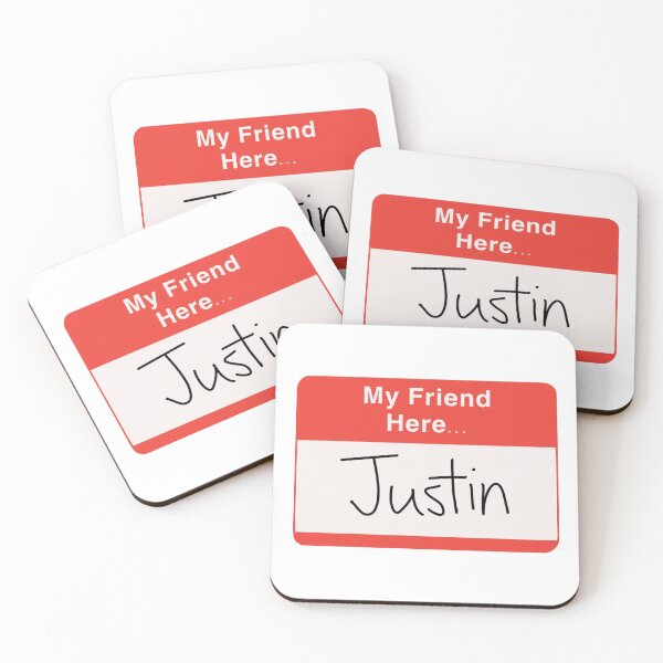Item preview, Meme de audio de Tiktok "My Friend Here Justin" designed and sold by tiktokmemeshop.