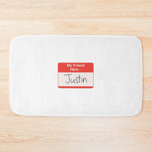 Item preview, "My Friend Here Justin" Tiktok audio meme designed and sold by tiktokmemeshop.