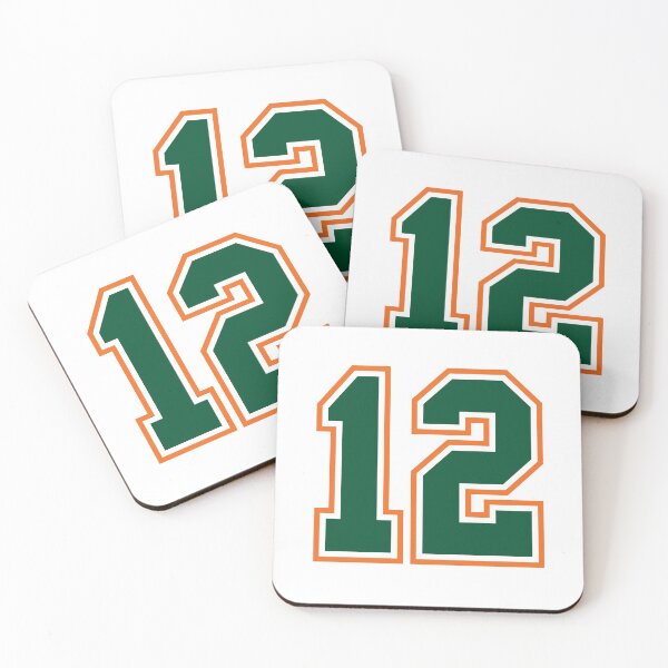 Item preview, 12 Jersey Number Number Twelve Straight From Miami designed and sold by Urosek.