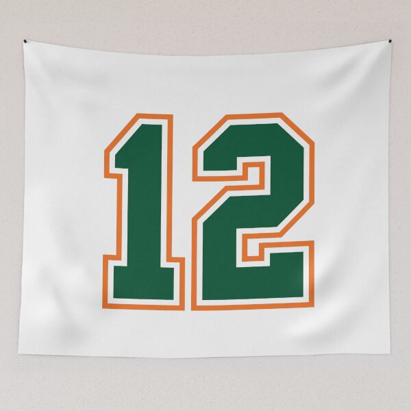 Item preview, 12 Jersey Number Number Twelve Straight From Miami designed and sold by Urosek.