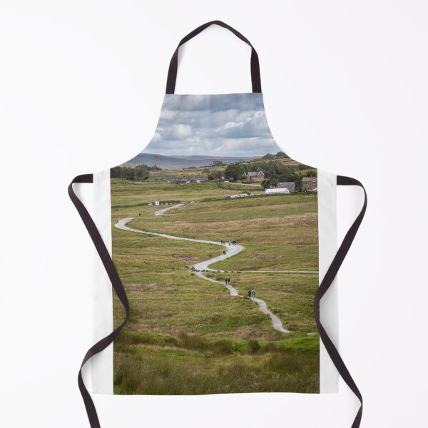 Item preview, Path At The Ribblehead Viaduct, Yorkshire designed and sold by GeraldineCurtis.