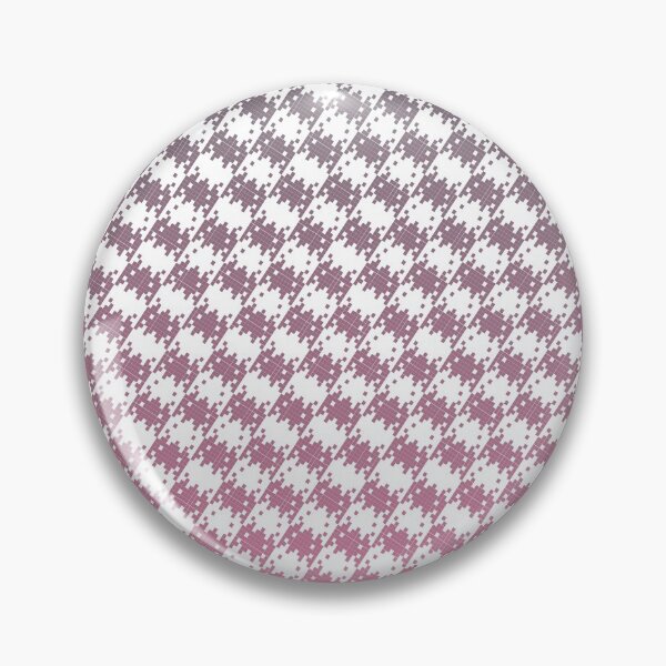 Item preview, Space Invader Dogtooth Pattern Grey and Pink Fade designed and sold by Quooki.