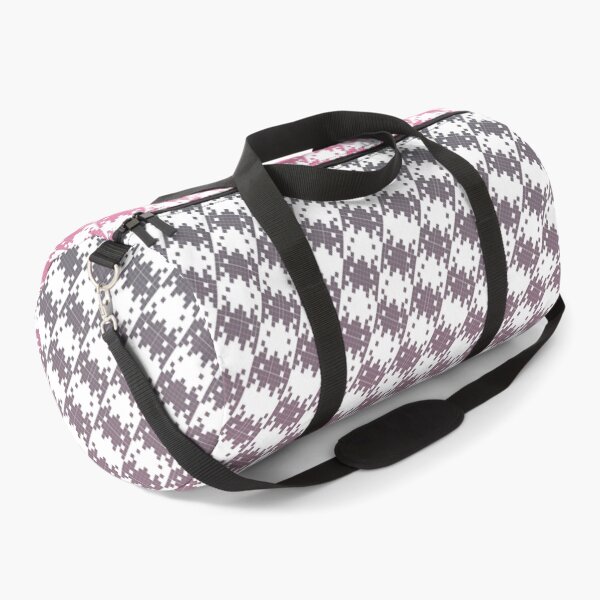 Item preview, Space Invader Dogtooth Pattern Grey and Pink Fade designed and sold by Quooki.