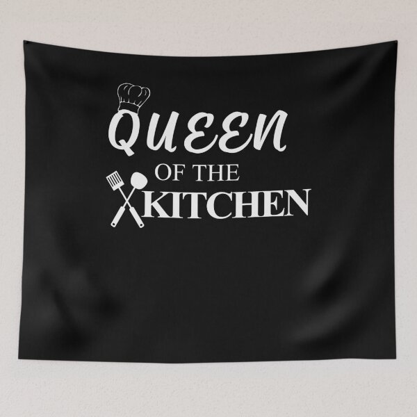 Item preview, Funny woman Queen of the Kitchen Apron designed and sold by FunnyDSN.