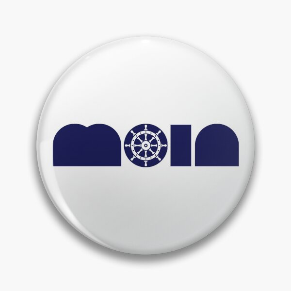 Item preview, Moin steering wheel (Low German / Plattdüütsch / Navy) designed and sold by Roderix.