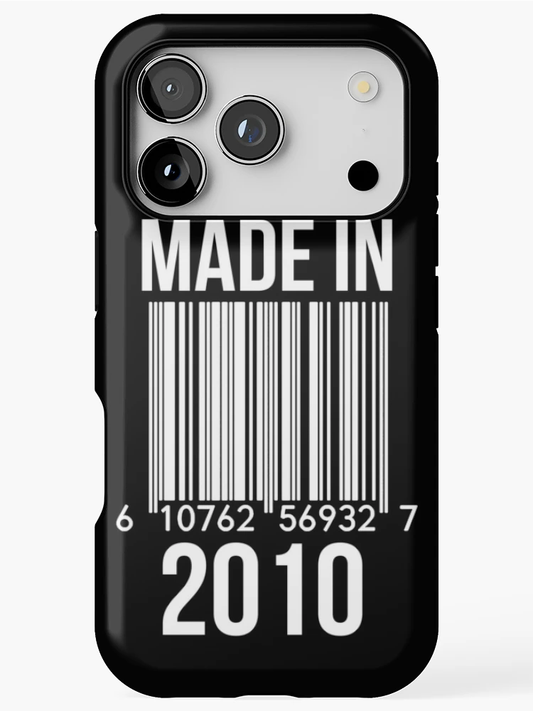 Thumbnail 1 of 4, iPhone Case, Made In 2010 designed and sold by RandomStuffShop.