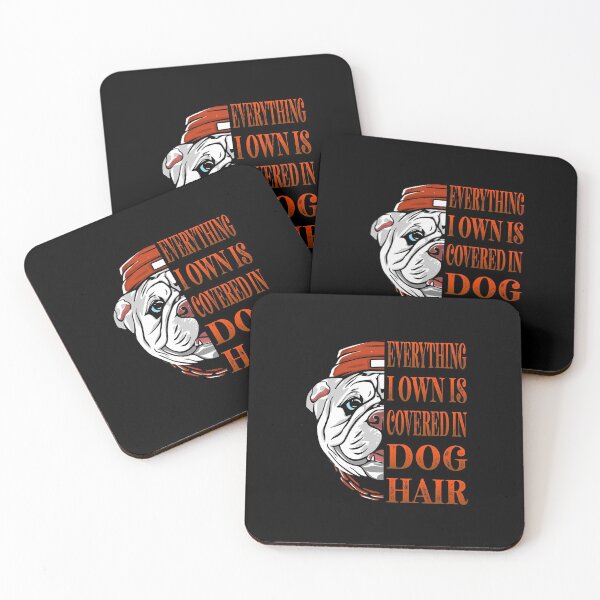 Artikelvorschau, Alles, was ich besitze, ist mit Hundehaar bedeckt. Essential Classic Sticker And Shirt Design entworfen und verkauft von Glike.