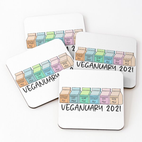 Item preview, Vegan Milk Selection Veganuary 2021  designed and sold by Sunny Collections.
