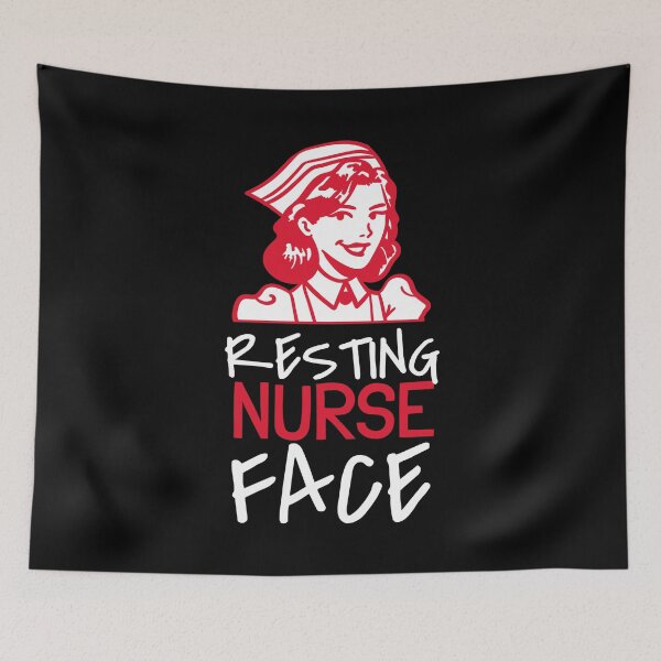 Item preview, Resting Nurse Face - Sarcastic Nurse designed and sold by jacks-tees.