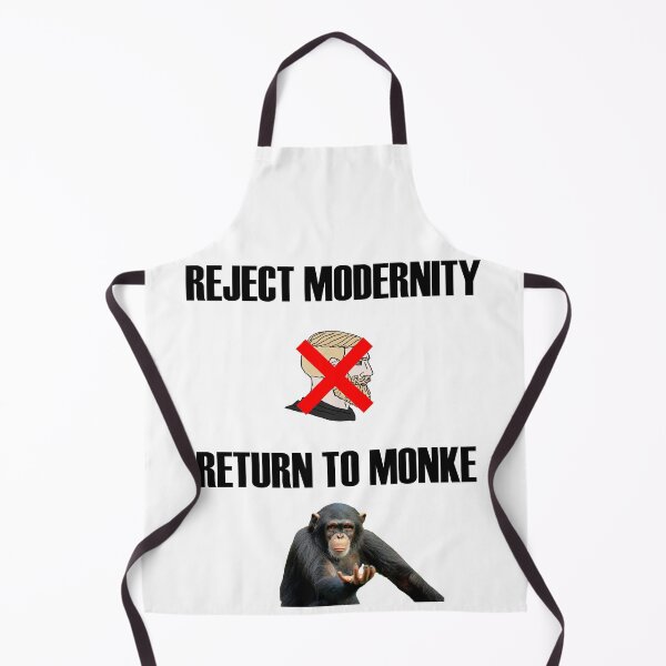 Item preview,  Reject modernity, return to monke designed and sold by UncleApo.