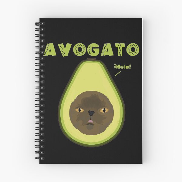 Item preview, Avogato Funny Avocado Cat Cute Face Graphic Novelty designed and sold by CelestialHCO.