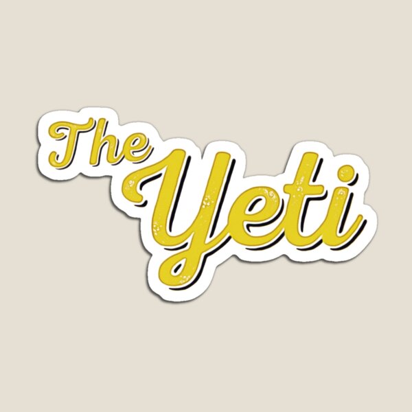 The Yeti Title Logo Magnet