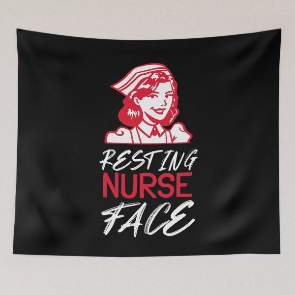 Item preview, Resting Nurse Face - Sarcastic Nurse designed and sold by jacks-tees.